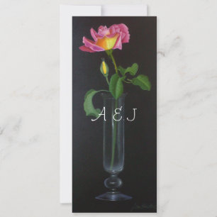 Invitation Piccadilly Rose Mariage Personnalisé