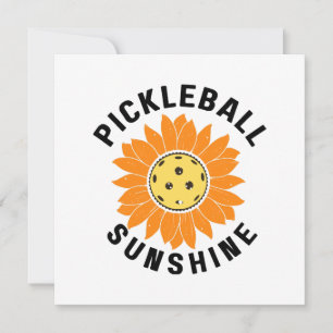 Invitation Pickleball soleil