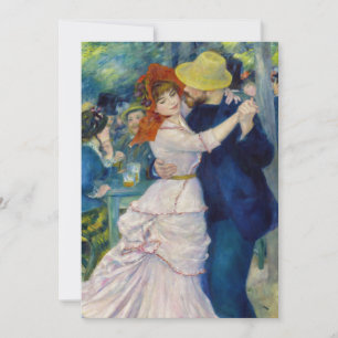 Invitation Pierre-Auguste Renoir - Danse à Bougival