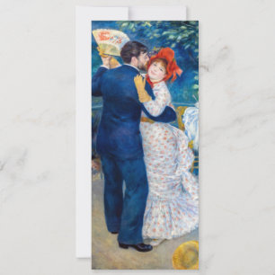 Invitation Pierre-Auguste Renoir - Danse à la campagne