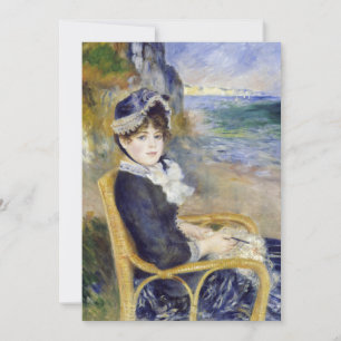 Invitation Pierre-Auguste Renoir - En bord de mer