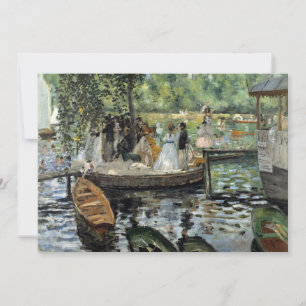 Invitation Pierre-Auguste Renoir - La Grenouillere