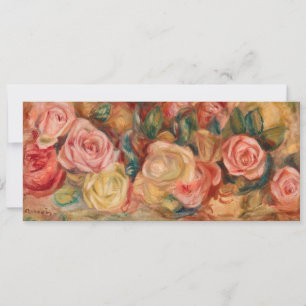 Invitation Pierre-Auguste Renoir - Roses