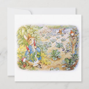 Invitation Pierre le lapin