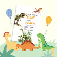 Piétinement Hurlement Dinosaure Tirex Fête d'anniv