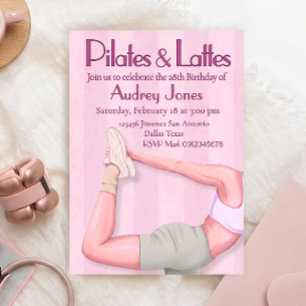 Invitation Pilates et Latte
