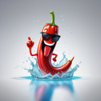 Piments de piment cool amusant à imprimer