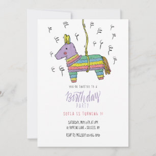 Invitation Piñata