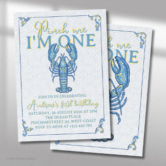 Invitation Pincez-Moi, j'ai un an, premier anniversaire de l'