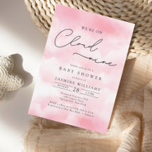 PinK Cloud Neuf Baby shower