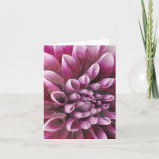 Invitation Pink Dahlia