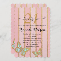 Pink Gold Stripes et Bufly