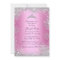 Pink Princess Winter Wonderland Baby shower Invita