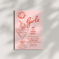 Pink & Red Sip and Paint Party Girls Night Out