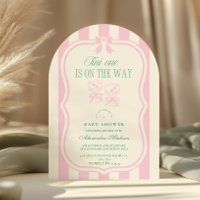 Pink Tini Un Est Sur Le Chemin Baby shower