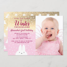 Pink Winter ONEderland 1er anniversaire
