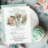 Pique-nique dans le parc Floral 90e anniversaire f