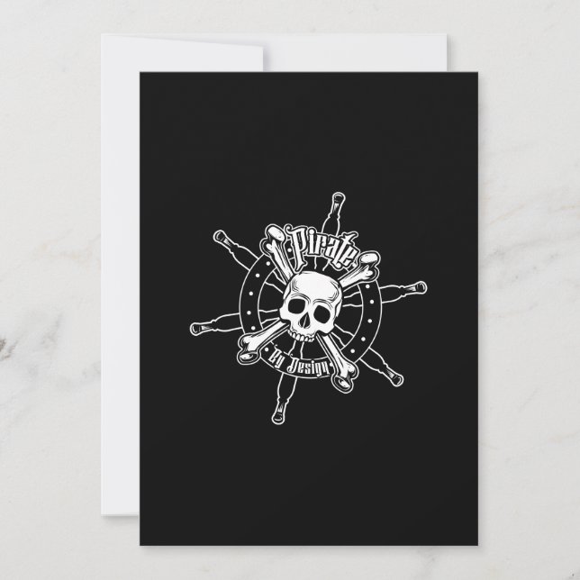 Invitation Pirate (Devant)