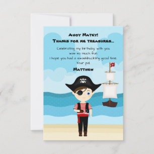 Invitation Pirate Boy