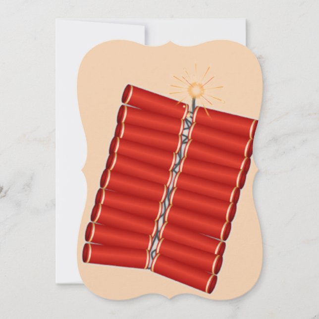 Invitation Pirate chinois (Devant)