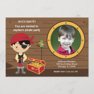 Invitation Pirate les