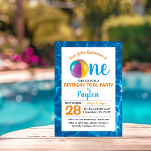 Piscine Beach Ball Premier anniversaire