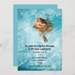 Invitation Piscine Piscine