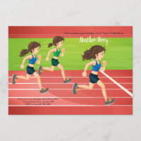 Piste et terrain pour filles