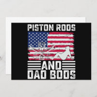 Piston Rods Et Papa Bods Mécanique Usa 4 juillet