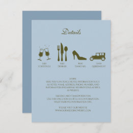 Invitation Pivoines blanches avec carton d'invitation détails