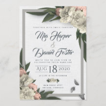 Pivoines Florales Blanches et Pêches Glamour