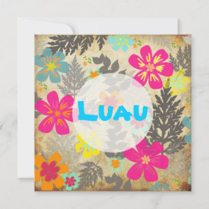 Invitation Pix-Dezines couleur arrière - plan de la jungle ha