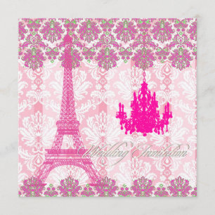 Invitation Pix Dezines la tour eiffel/paris