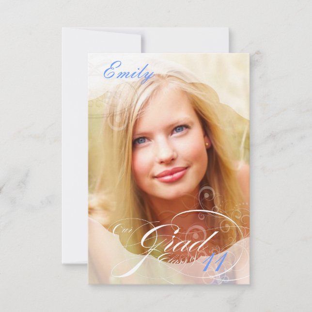 Invitation PixDezines 2011 Graduation/Cadre photo (Devant)