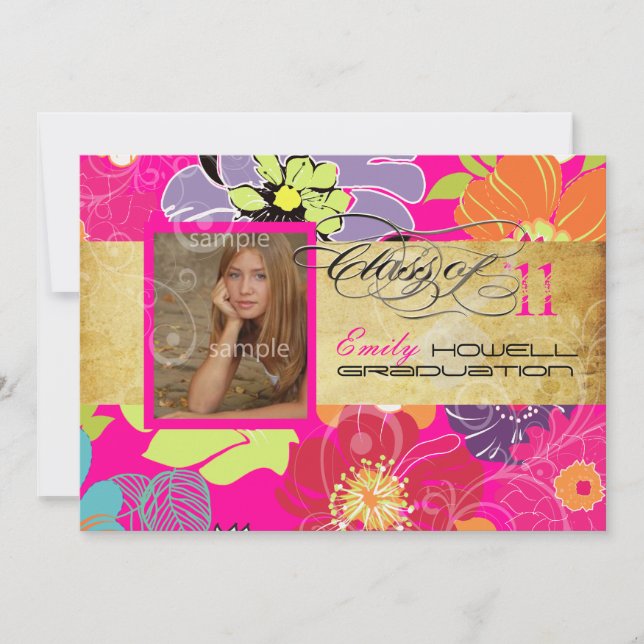 Invitation PixDezines Alegre 2011 Remise de diplôme (Devant)