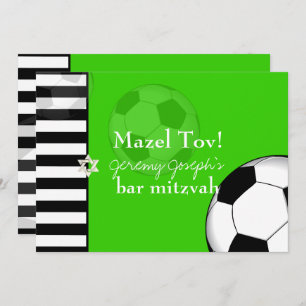 Invitation PixDezines bar de football mitzvah/DO-IT-YOURSELF