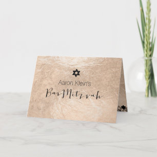 Invitation PixDezines bar photo design mitzvah/fausse feuille