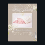 Invitation PixDezines brit shalom/cadre photo étoiles/couleur<br><div class="desc">Dandelion PixDezines... do-it-yourself couleur arrière - plan pour brit shalom, invitation à une petite fille lors d'une cérémonie d'attribution de noms à des bijoux. photo de bébé avec une étoile de david... le invitation est également orné d' une étoile d' argent et d' or de david et menora. Shalom de...</div>
