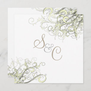 Invitation PixDezines CREAM SWILRS/DO-IT-YOURSELF Arrière - p