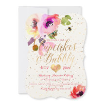 PixDezines Cupcakes Floraux Aquarelle + Pétillant