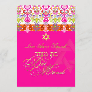Invitation PixDezines do-it-yourself couleur, isabella damask
