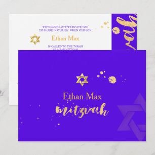 Invitation PixDezines do-it-yourself couleur/Script élégant/B