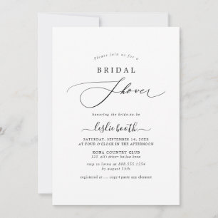 Invitation PixDezines Elegant Luxe Calligraphy Fête des marié