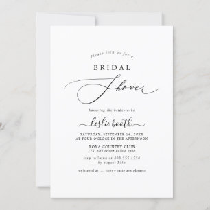 Invitation PixDezines Elegant Luxe Calligraphy Fête des marié