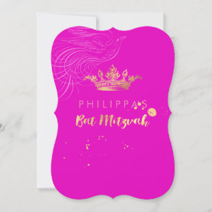 Invitation PixDezines Faux Gold Couronne/Doves/do-it-yourself