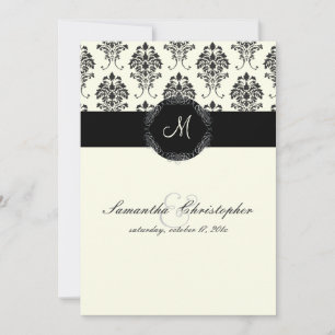 Invitation PixDezines Florentius Damask DO-IT-YOURSELF coule