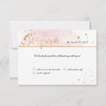 PixDezines H2 Blush Pink Cotton Candy Mitzvah RSVP