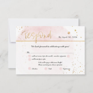 Invitation PixDezines H2 Rose Pâle Cotton Candy Bar Mitzvah R