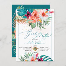 PixDezines H2 Tropical Paradise Luau Diplôme En