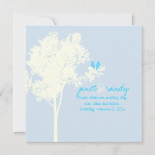 Invitation PixDezines Inséparables, Snow Ash Tree/DO-IT-YOURS